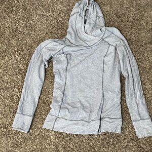 lululemon athletica Gray Crew Neck Sweater